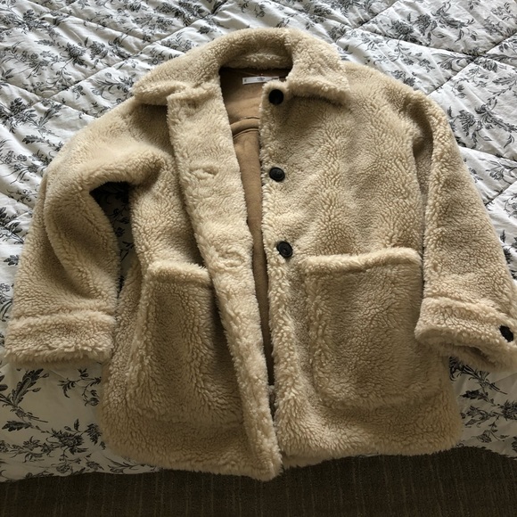 mango teddy jacket